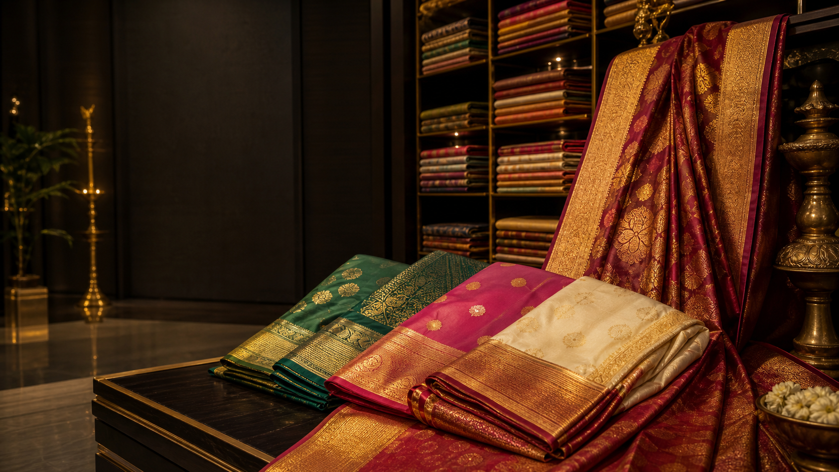 Guide to choosing the perfect Pattu saree at d'Trenz Nandyal boutique