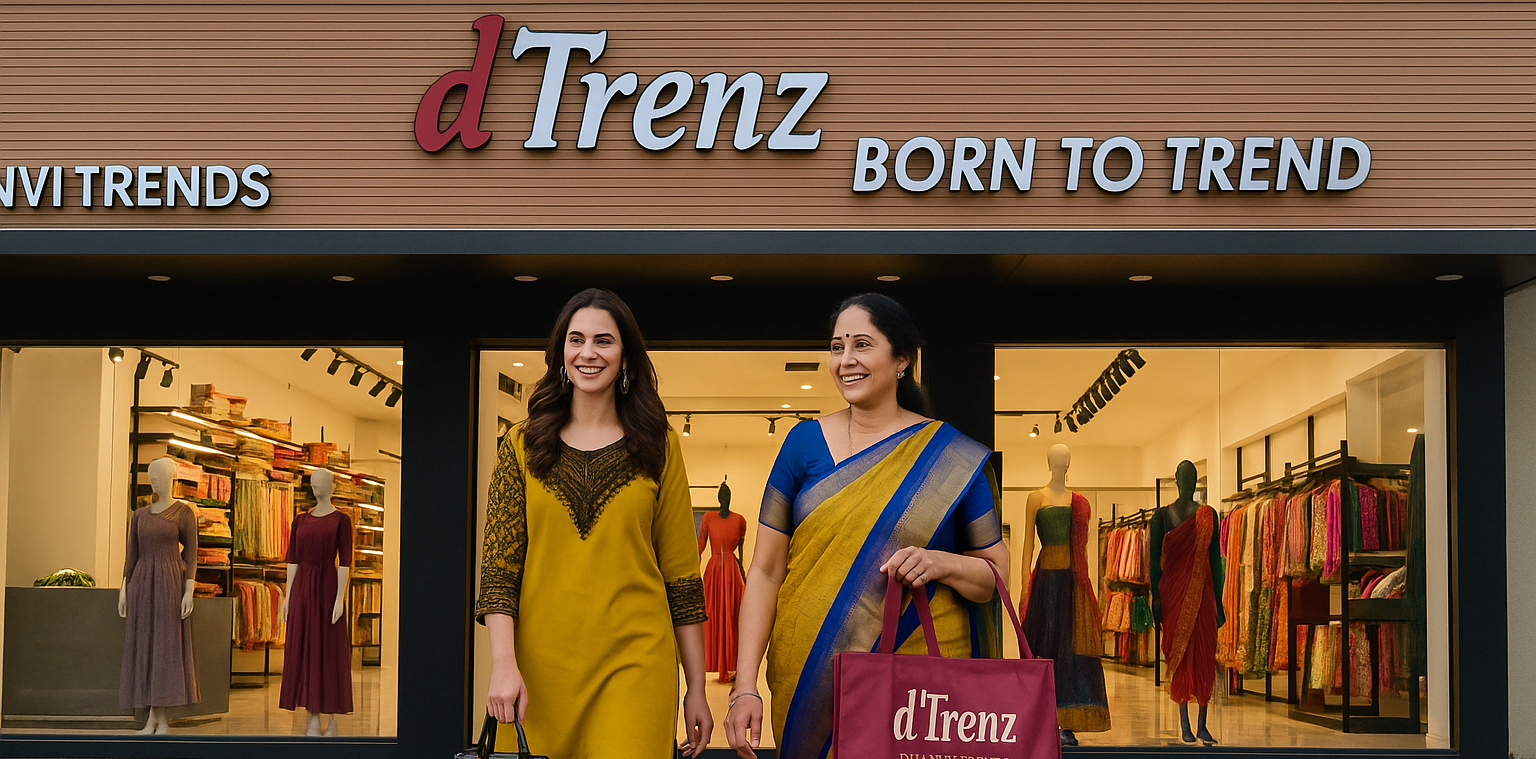 Festive and bridal Buy 2 Get 1 Free looks at d’Trenz