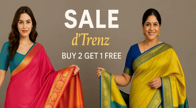 Storewide Buy 2 Get 1 Free celebration at d’Trenz fashion store